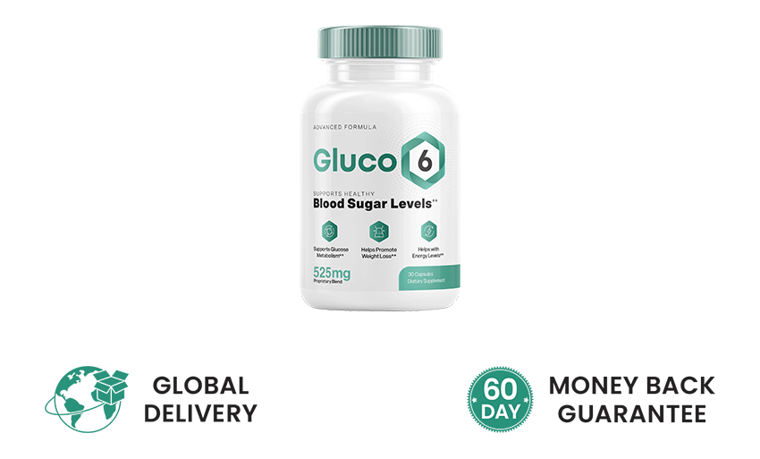 1 Bottle of Gluco6