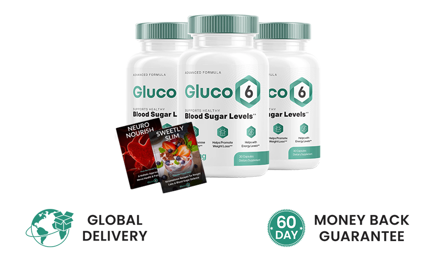 3 Bottles of Gluco6