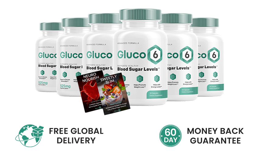 6 Bottles of Gluco6